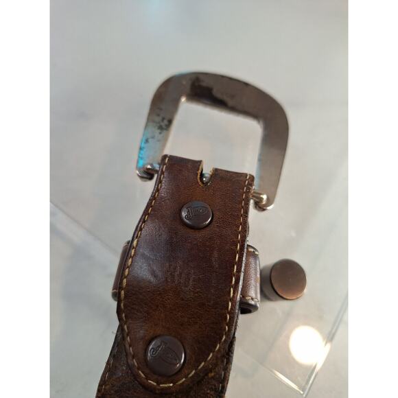 Justin vinatge leather belt main image 6